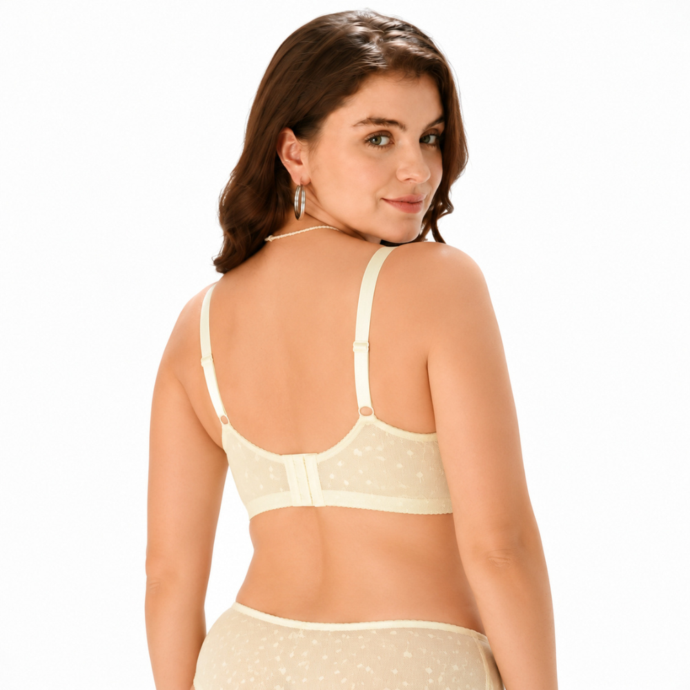 Plus Size Lace Minimizer Underwire Bra