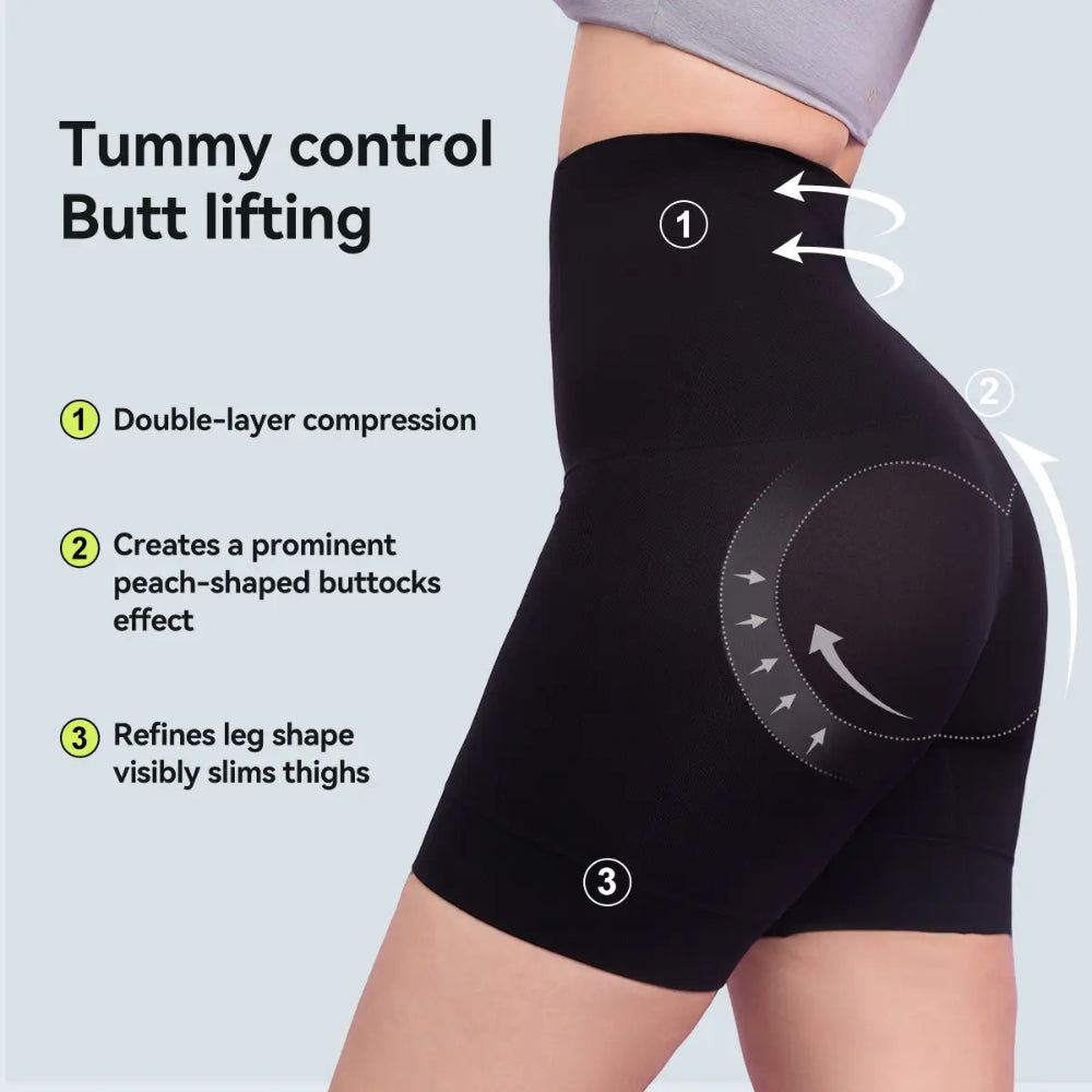 Seamless Tummy Control Shaping Shorts