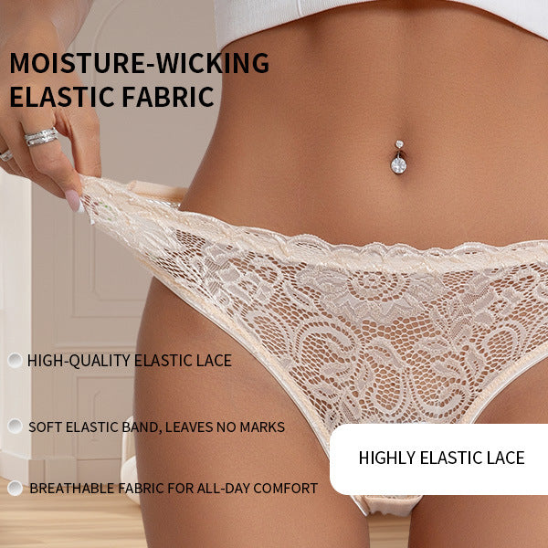 Soft Breathable Lace Tummy Control Briefs(S-5XL)