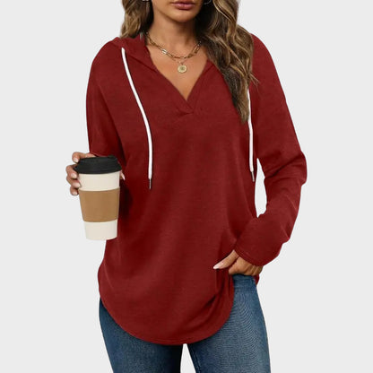 Lightweight Oversized Pullover Sweatshirt