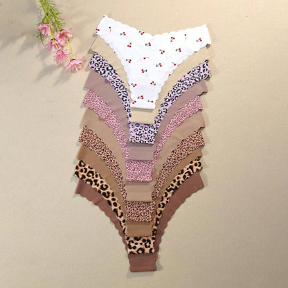 WaveEdge™ Seamless Leopard Underwear Set
