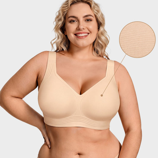 Airy Breathable Support Smoothing Bra