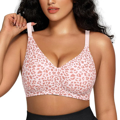 Wireless Seamless Push-Up Full Coverage Jelly Bra