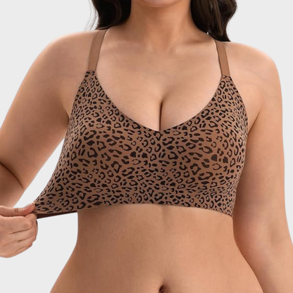 Seamless Backless Lace Bralette