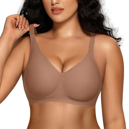 Wireless Seamless Push-Up Full Coverage Jelly Bra