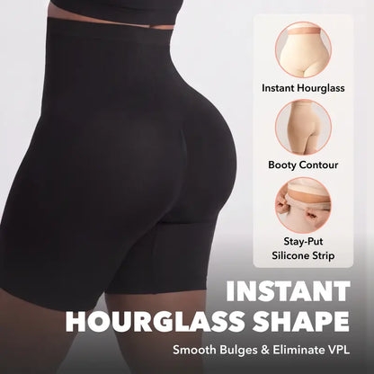 High-Waisted Seamless Shapewear Shorts