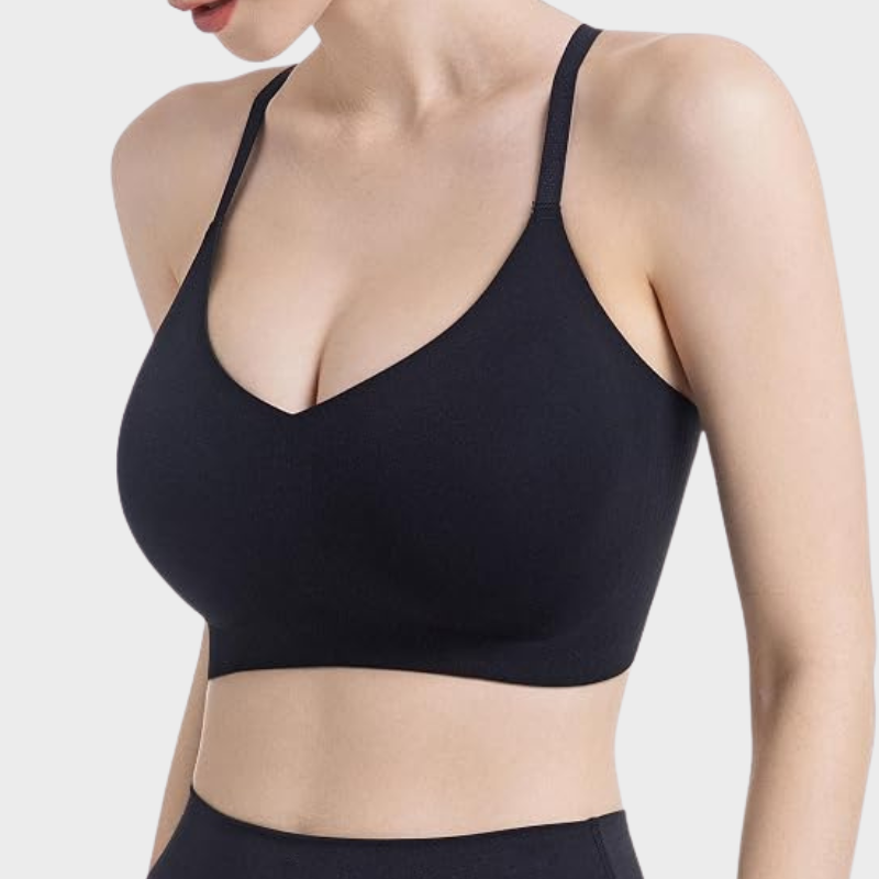 Seamless Backless Lace Bralette
