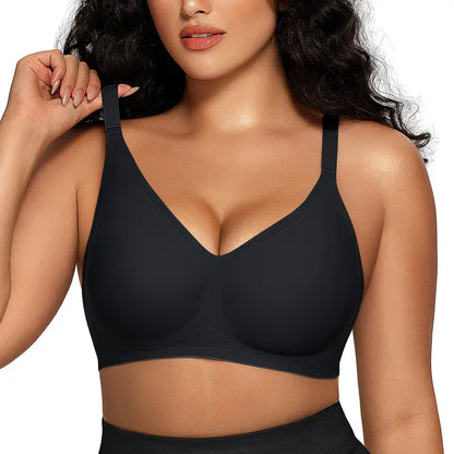 Wireless Seamless Push-Up Full Coverage Jelly Bra