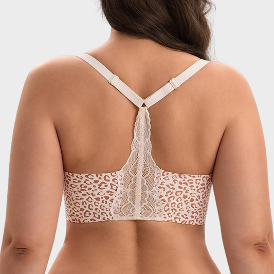 Seamless Backless Lace Bralette