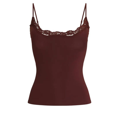 Padded Lace Cami Tank Top