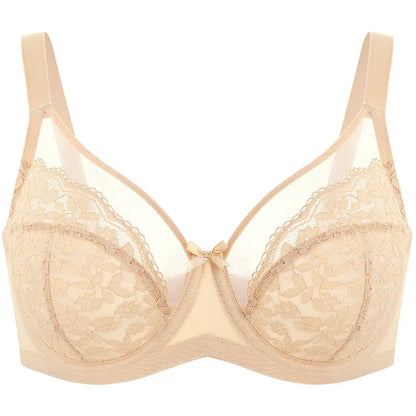 Daisy Lace Full Coverage Minimizer Bra