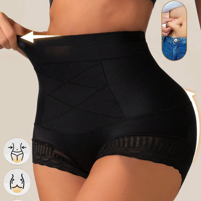 4-Pack High-Waisted Lace Sculpting Panties