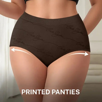 5-Pack Seamless Printed Low Rise Panties