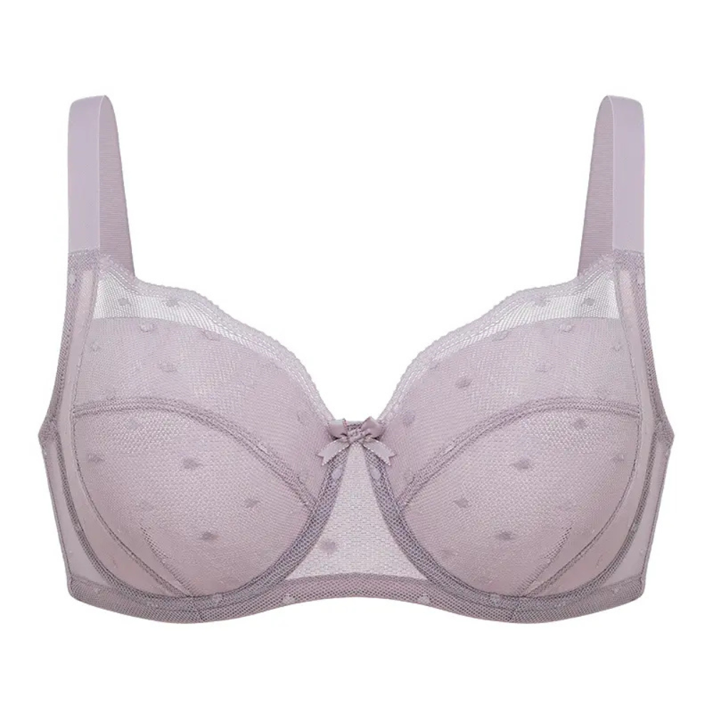 Plus Size Lace Minimizer Underwire Bra