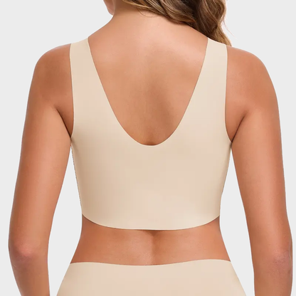 Women's Seamless Wireless Bra – Full Coverage Soft Stretch Everyday Bralette
