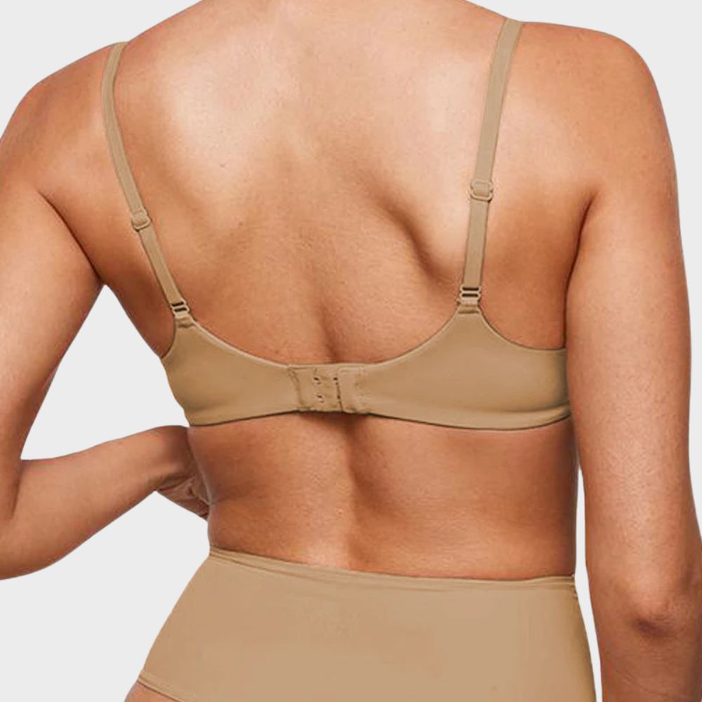 Unlined Plunge Balconette Bra with Underwire
