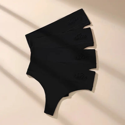 High Waist Seamless Thongs