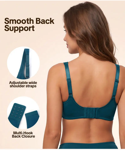 Cooling Side-Smoothing Unlined Balconette Bra