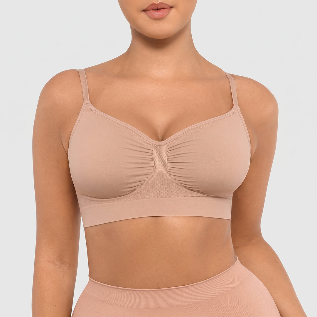 Women’s Wireless Seamless Bra – No Underwire Comfort Bralette