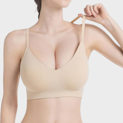 Seamless Backless Lace Bralette