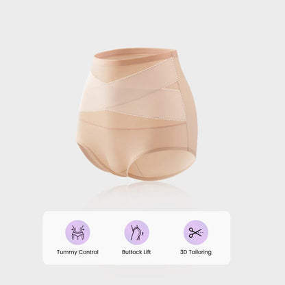 High-Waist Tummy Control Seamless Shaping Panties