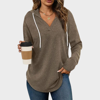 Lightweight Oversized Pullover Sweatshirt