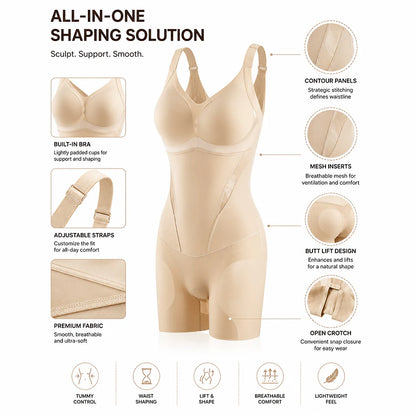 AirWeave™ Cooling Sculpt Bodysuit