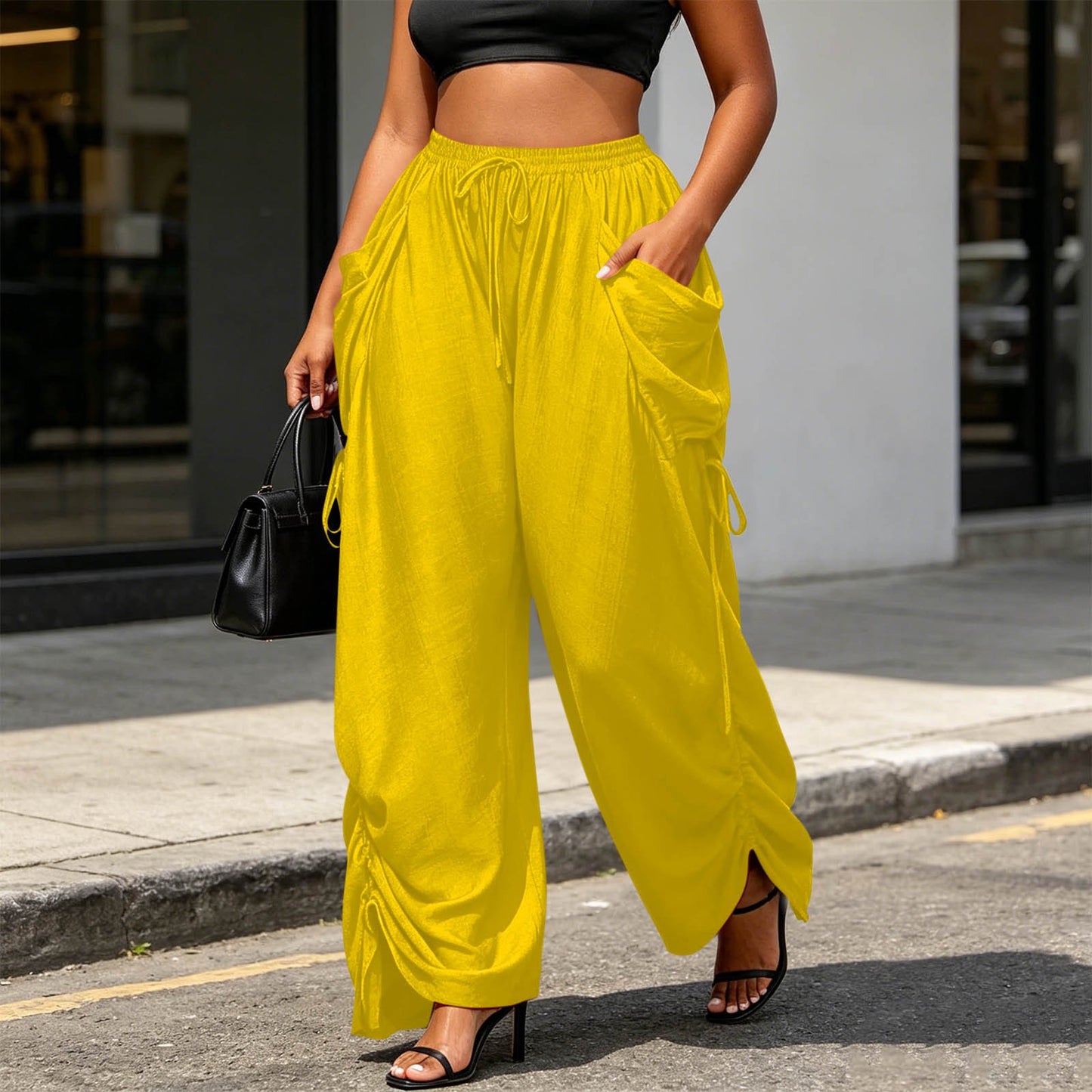 FlowEase™ Relaxed Wide Leg Pants