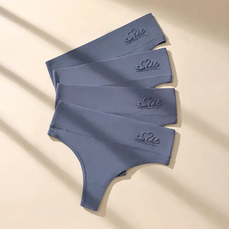 High Waist Seamless Thongs
