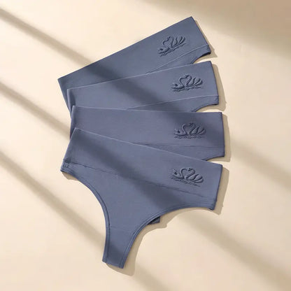 High Waist Seamless Thongs