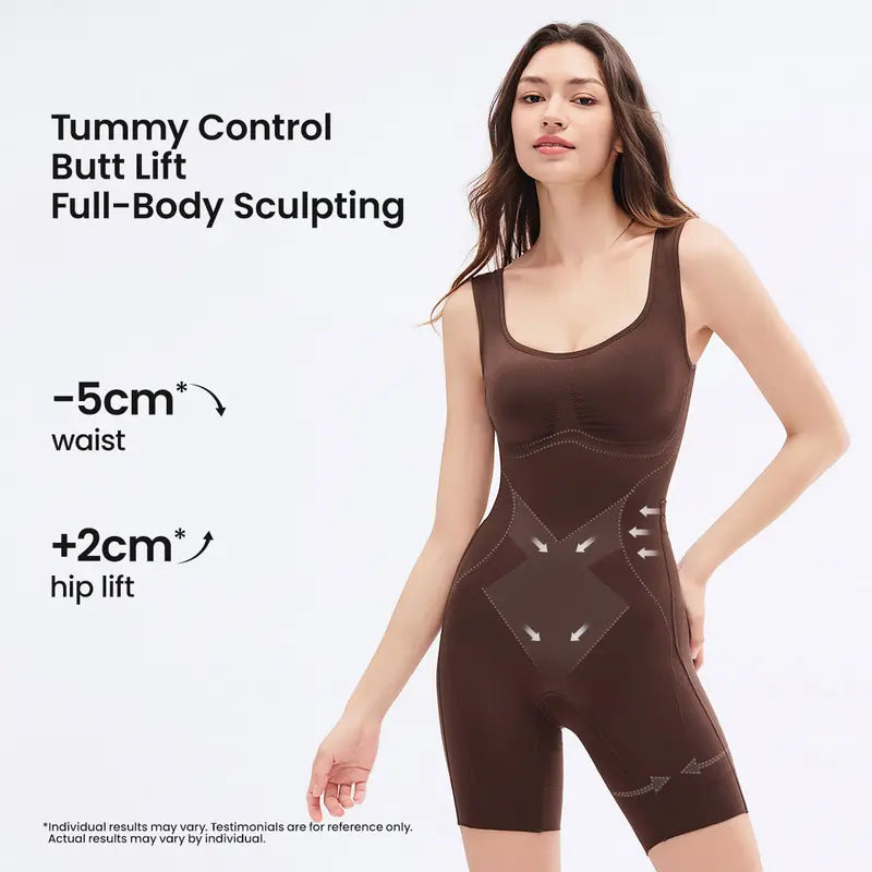 Women's Tummy Control Butt Lifter Faja Bodysuit