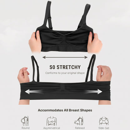 Women’s Wireless Seamless Bra – No Underwire Comfort Bralette