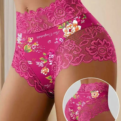 Soft Stretch Floral Lace Briefs