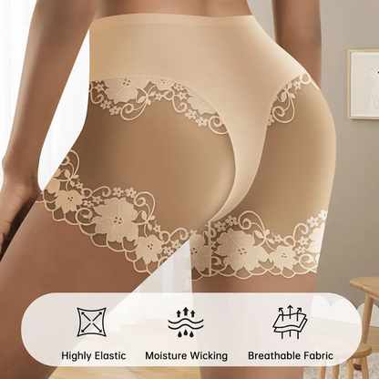 4-Pack Mesh Lace Boyshort Panties