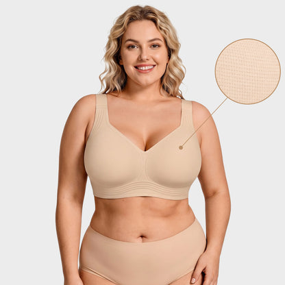 Comfortable Wireless Full Coverage Jelly Smoothing Bra
