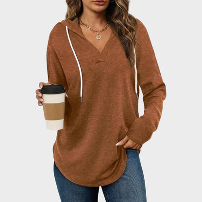 Lightweight Oversized Pullover Sweatshirt