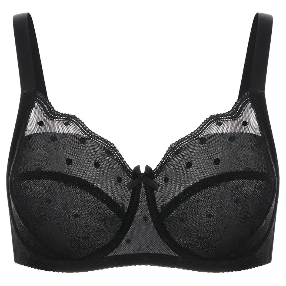 Plus Size Lace Minimizer Underwire Bra