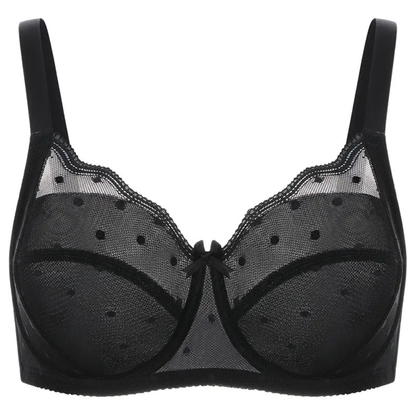 Plus Size Lace Minimizer Underwire Bra