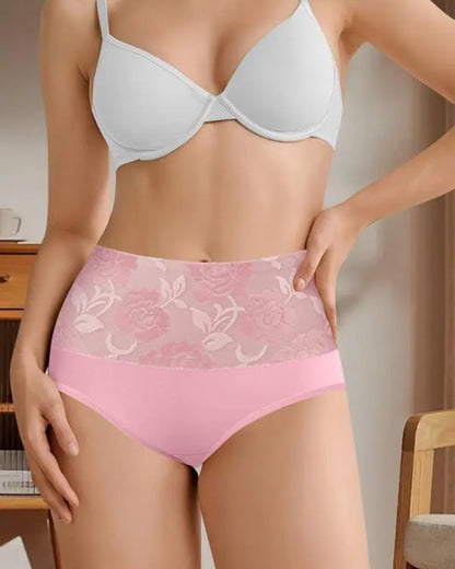 6-Pack High Waist Cotton Tummy Control Briefs S-2XL