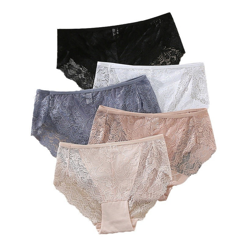 Soft Breathable Lace Tummy Control Briefs(S-5XL)