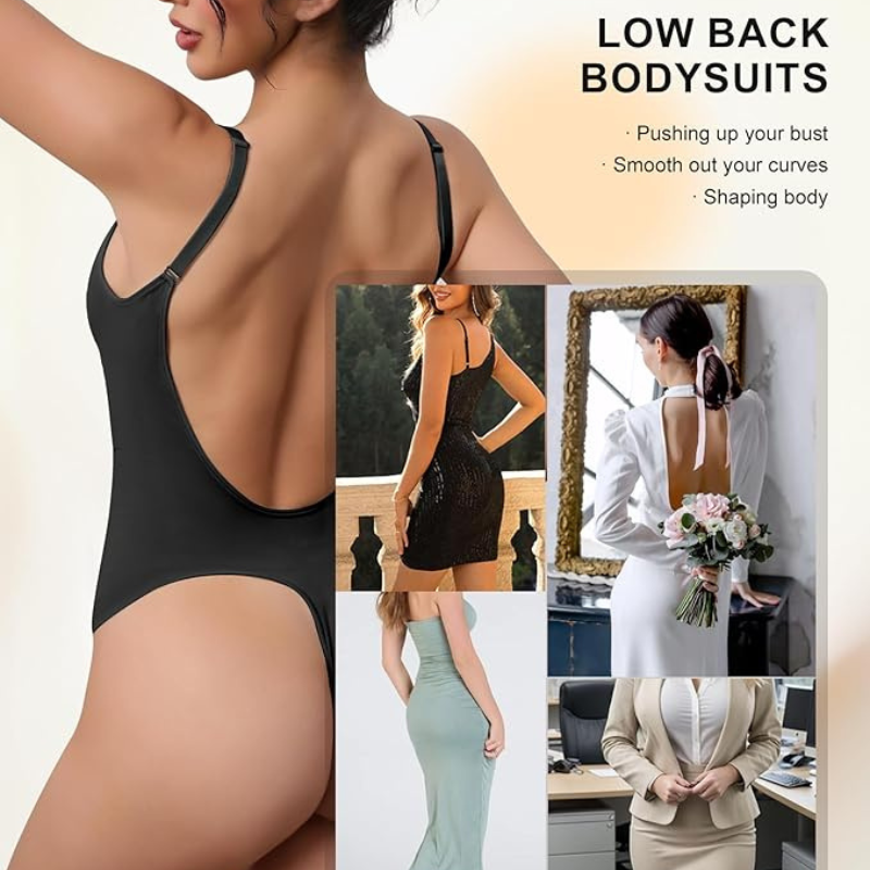 Seamless Backless Shapewear Bodysuit(2 PACK)