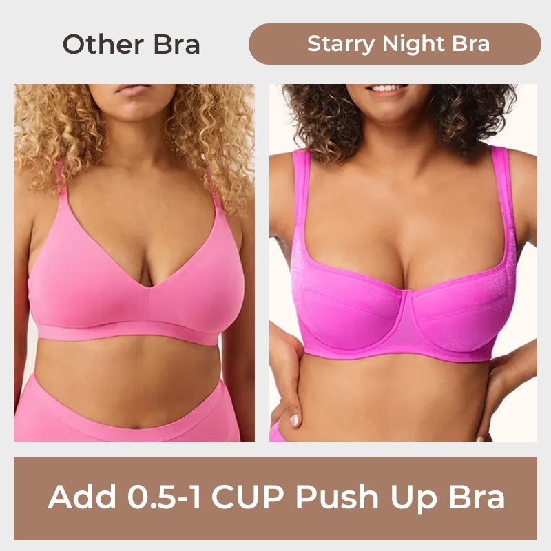 Shimmer Lightly Padded Balconette Bra