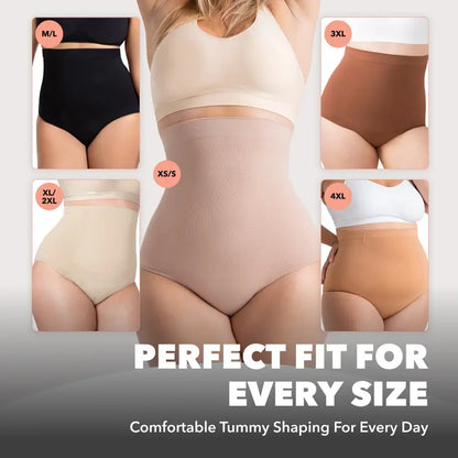 High-Waisted Tummy Control Shapewear Panty