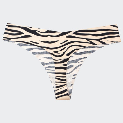 6-Pack Leopard Print Seamless Women's Panties