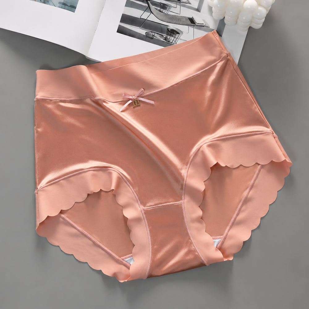 6-Pack Seamless Mid Waist Cotton Panties