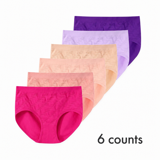 6-Pack Seamless Cotton Briefs