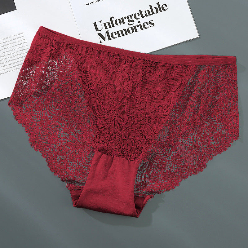 Soft Breathable Lace Tummy Control Briefs(S-5XL)