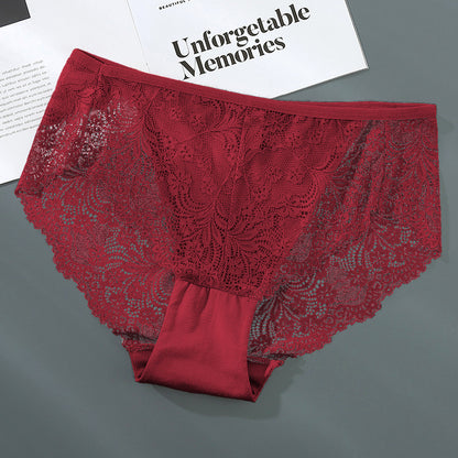 Soft Breathable Lace Tummy Control Briefs(S-5XL)