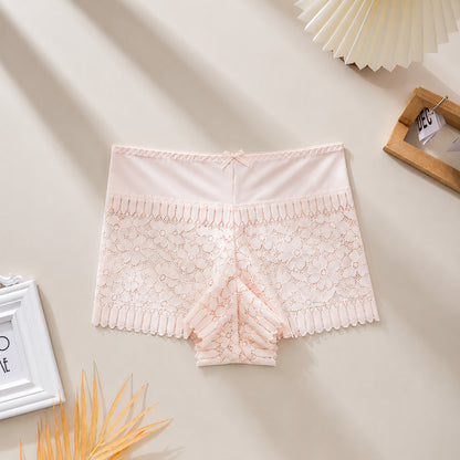 Plus Size Floral Lace Boxer Briefs