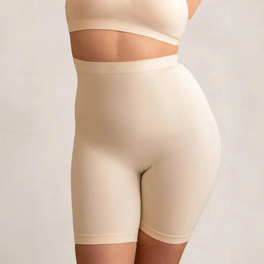 High-Waisted Seamless Shapewear Shorts